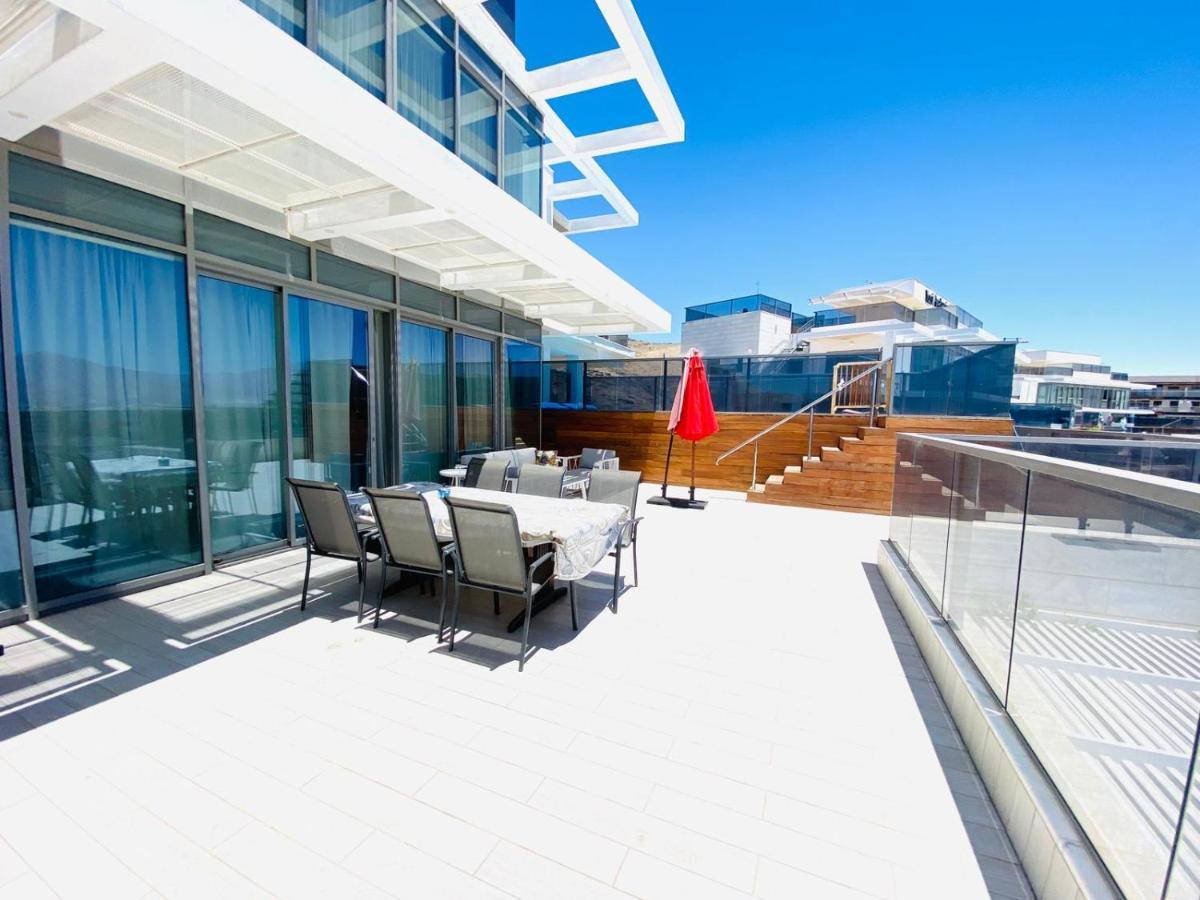 Stunning Penthouse With Sea Views And Private Heated Pool Leilighet Eilat Eksteriør bilde