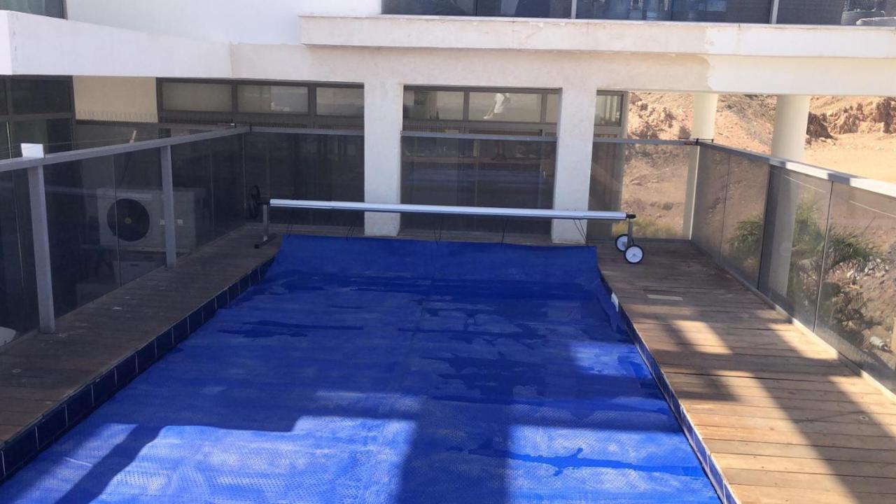 Stunning Penthouse With Sea Views And Private Heated Pool Leilighet Eilat Eksteriør bilde