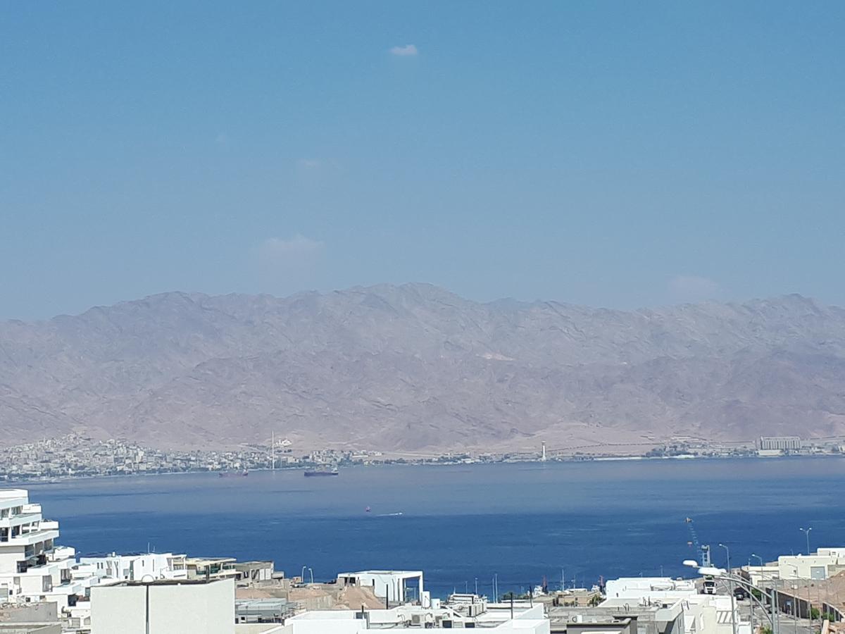Stunning Penthouse With Sea Views And Private Heated Pool Leilighet Eilat Eksteriør bilde