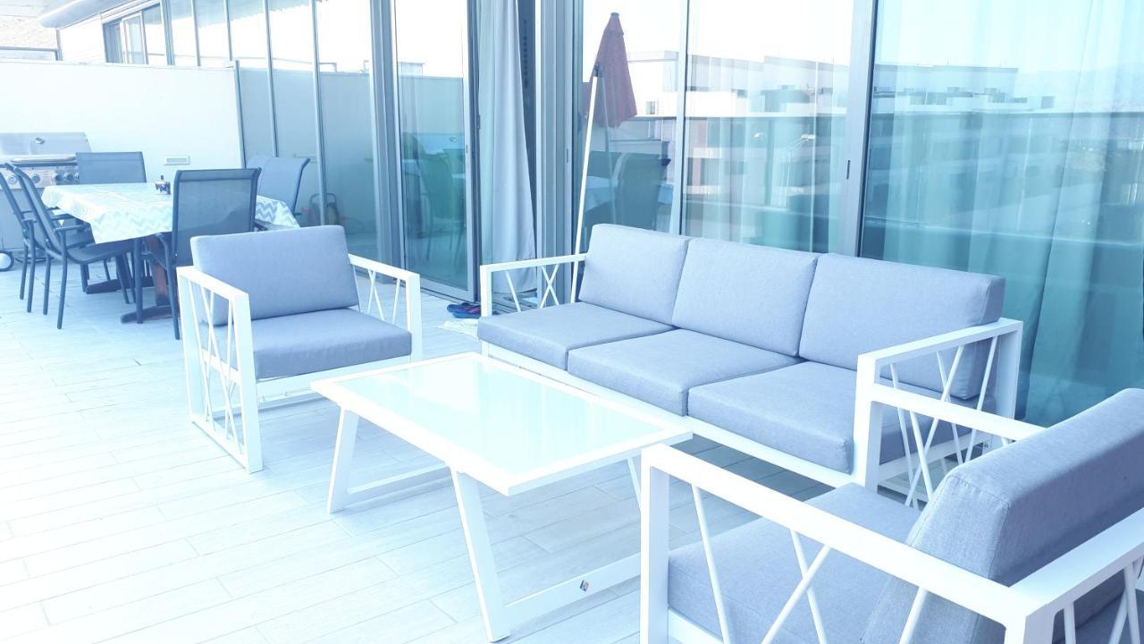 Stunning Penthouse With Sea Views And Private Heated Pool Leilighet Eilat Eksteriør bilde
