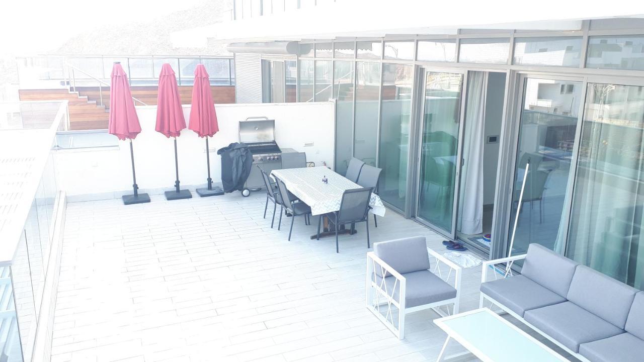 Stunning Penthouse With Sea Views And Private Heated Pool Leilighet Eilat Eksteriør bilde